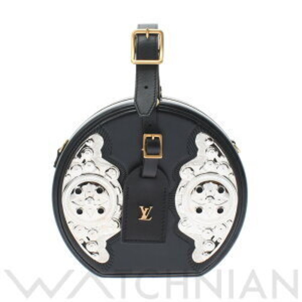 Louis Vuitton Boite Chapeau Limited Edition Black Calfskin Shoulder Bag